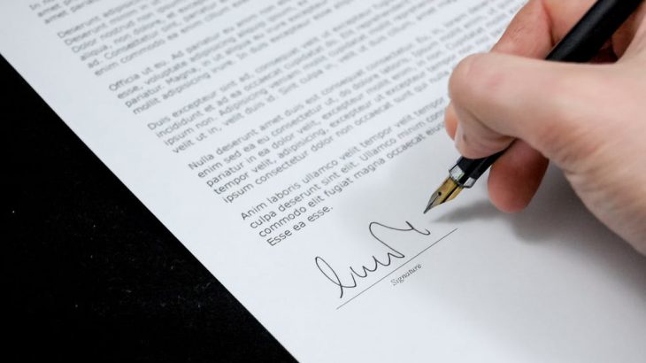 signing the last will